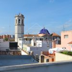 Vistas desde la tercera habitación al campanario y cúpula de la ciudad