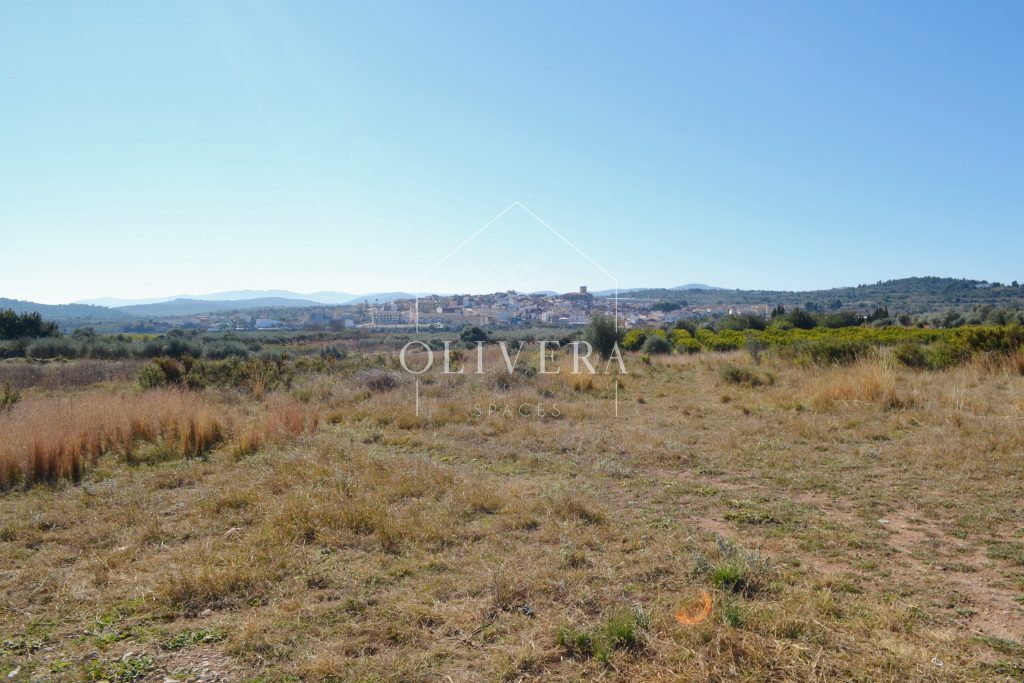 Terreno rústico edificable de 20.600 metros en Càlig, al lado de la carretera, buenos accesos
